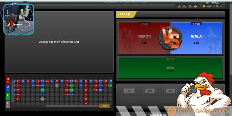 Luôn có nhiều kèo hay mở ra cơ hội ẵm thưởng đá gà lớn