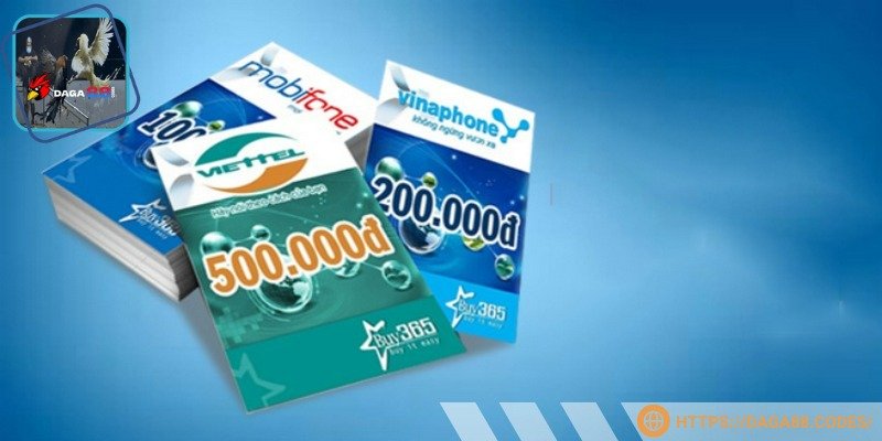 Nạp tiền qua thẻ cào thoải mái lựa chọn mệnh giá